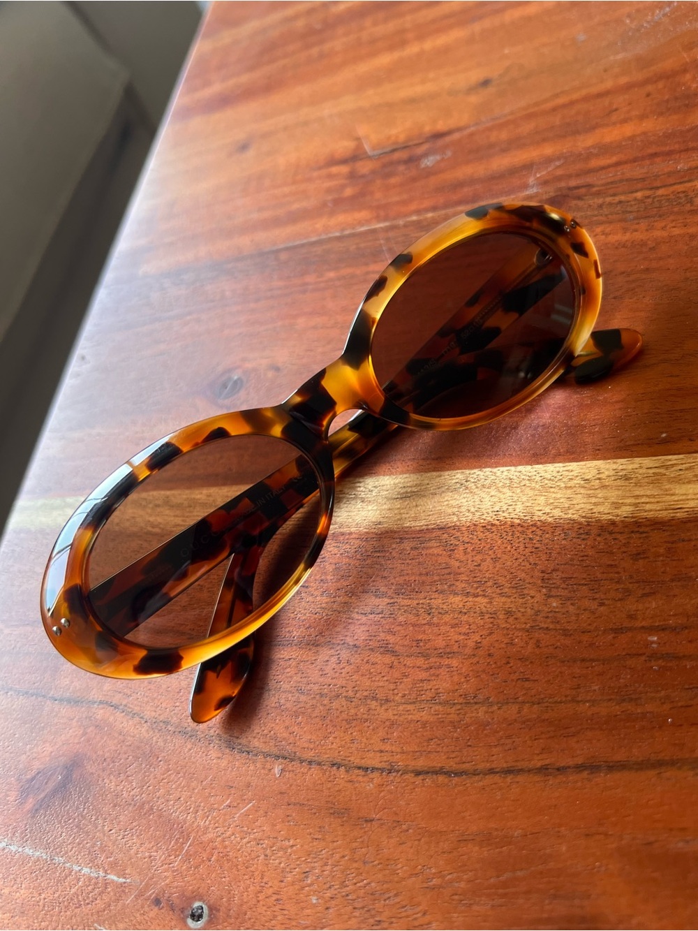 Vintage Gucci Tortoiseshell Sunglasses